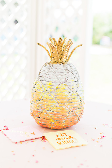 pineapple party decor