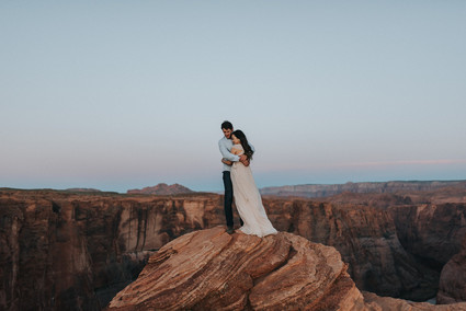 Horseshoe Bend maternity photos
