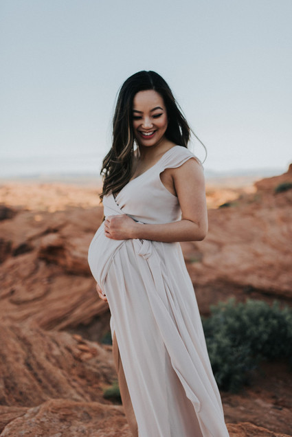 Horseshoe Bend maternity photos Inspiration