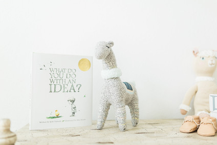 Modern white boy's nursery