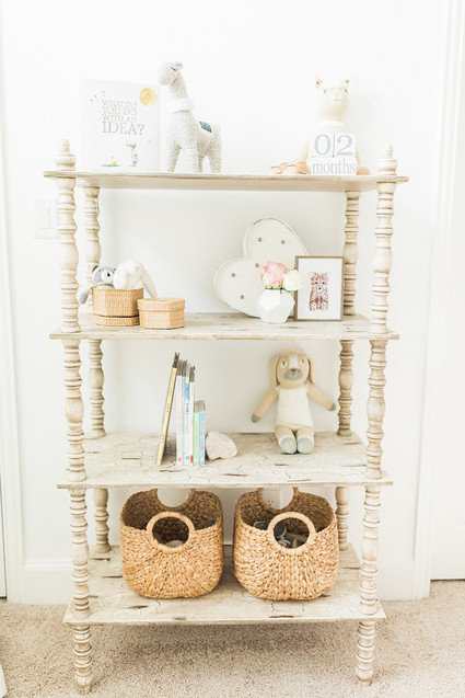 Modern white boy's nursery