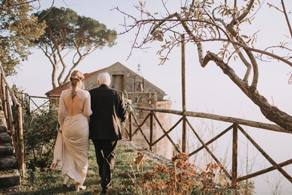 intimate Amalfi Coast elopement in Furore