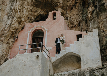 intimate Amalfi Coast elopement in Furore