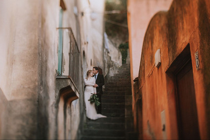 intimate Amalfi Coast elopement in Furore