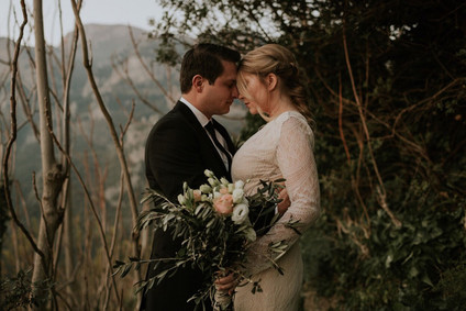 intimate Amalfi Coast elopement in Furore