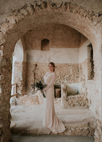 intimate Amalfi Coast elopement in Furore