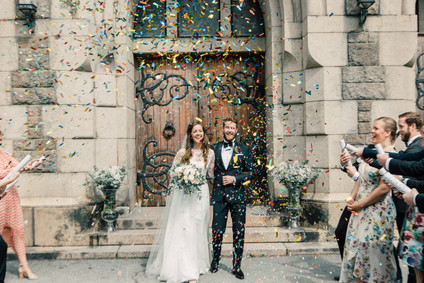 Modern DIY wedding in Oslo