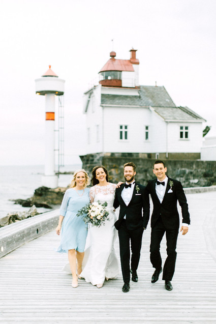 Modern DIY wedding in Oslo