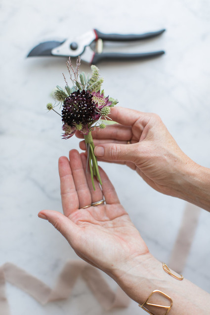 DIY Fall boutonnière