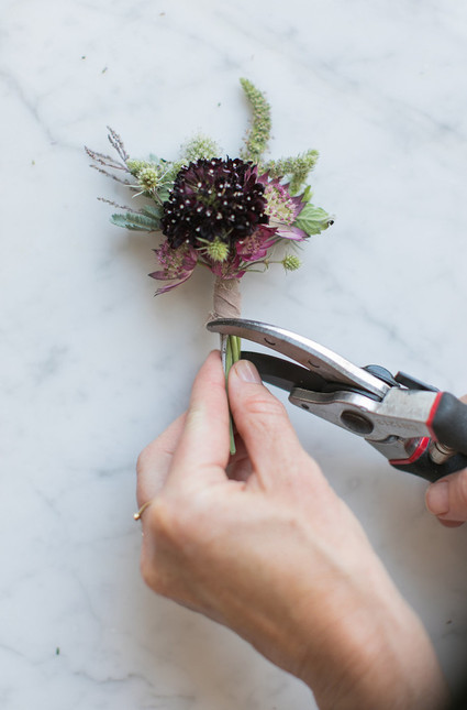 DIY Fall boutonniÃ¨re