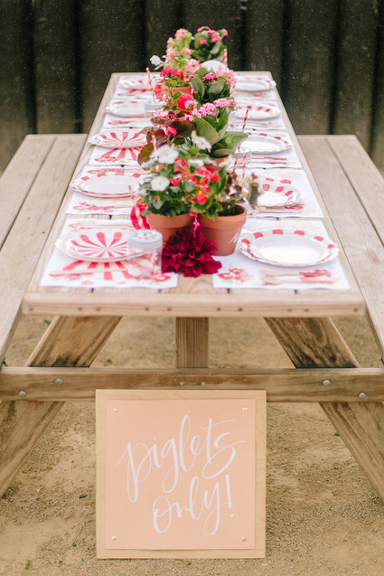 Olivia the Pig second birthday party Inspiration