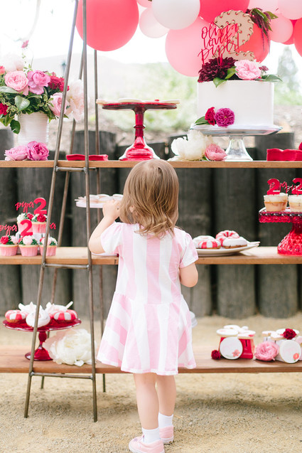 Olivia the Pig second birthday party Inspiration