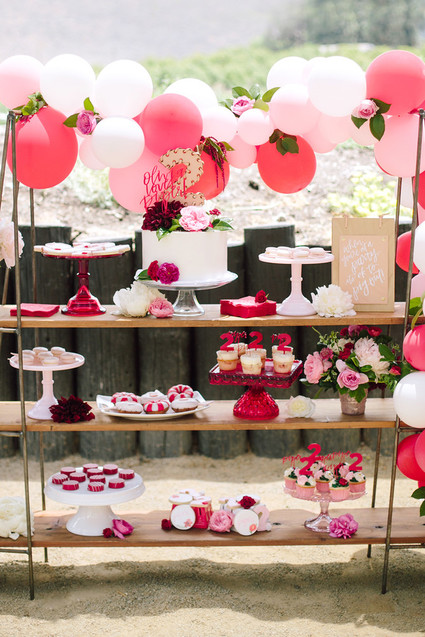 Olivia the Pig second birthday party Inspiration