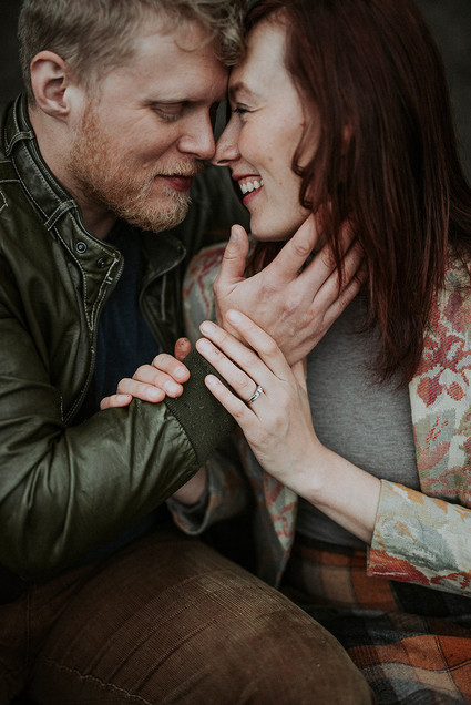 Wooded family photos in Portland