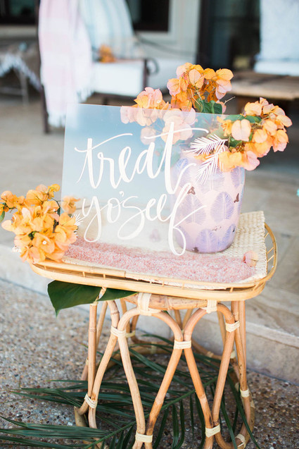 Pool party baby shower