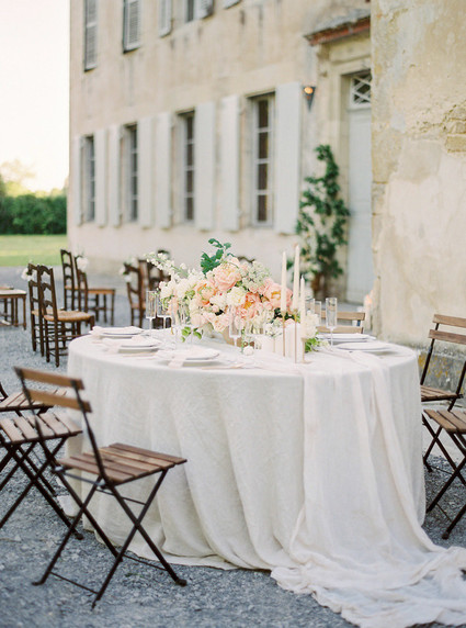 French Chateau wedding inspiration