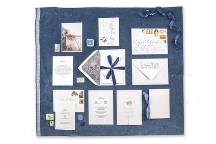 Big sur wedding invites