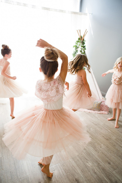 pink and gold ballet-inspired birthday party