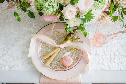 pink and gold ballet-inspired birthday party