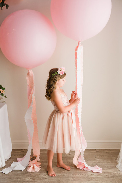 pink and gold ballet-inspired birthday party