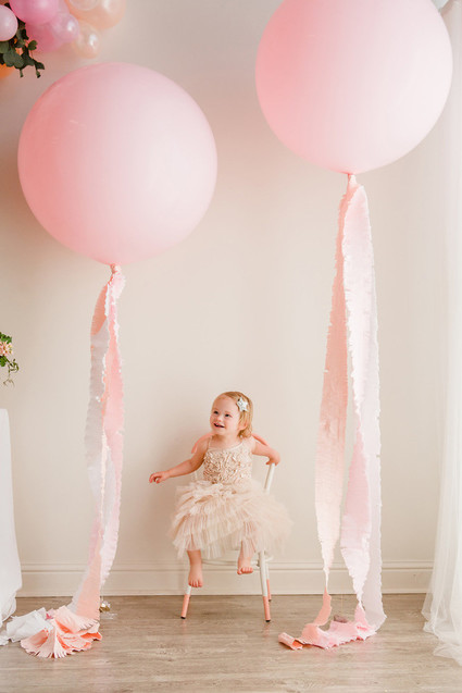 pink and gold ballet-inspired birthday party