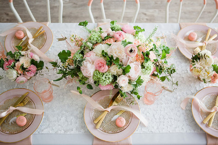 pink and gold ballet-inspired birthday party
