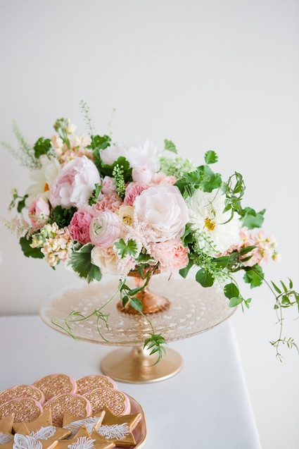 pink and gold ballet-inspired birthday party Inspiration