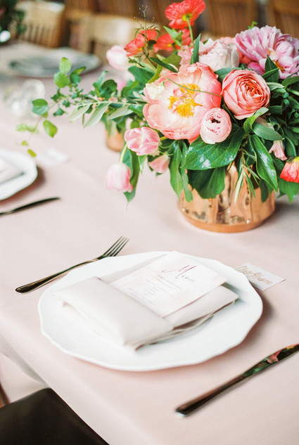 peony-inspired baby shower