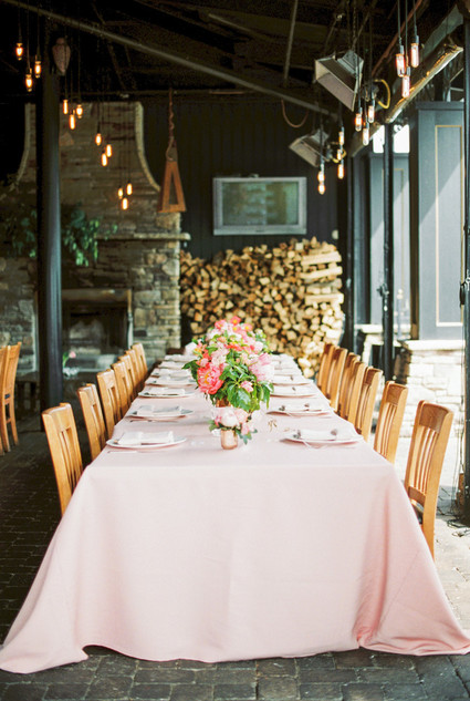 peony-inspired baby shower