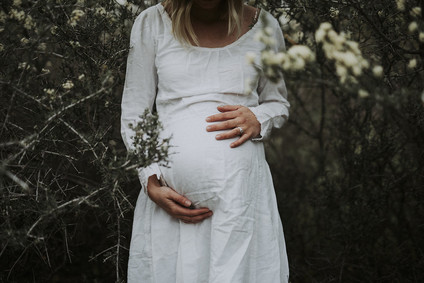 Spring portland maternity photos