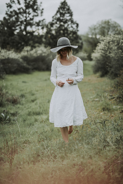 Spring portland maternity photos