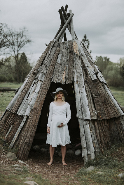 Spring portland maternity photos