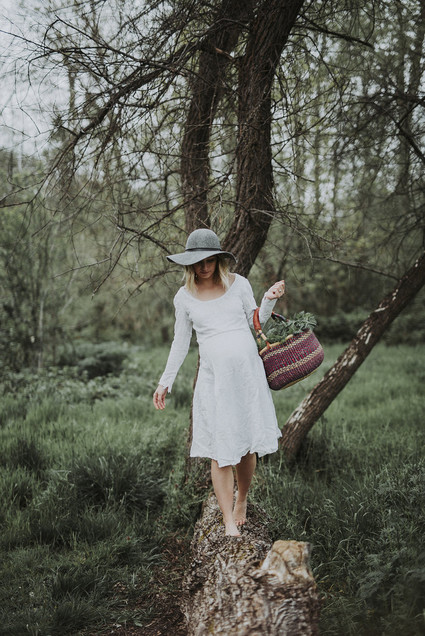 Spring portland maternity photos