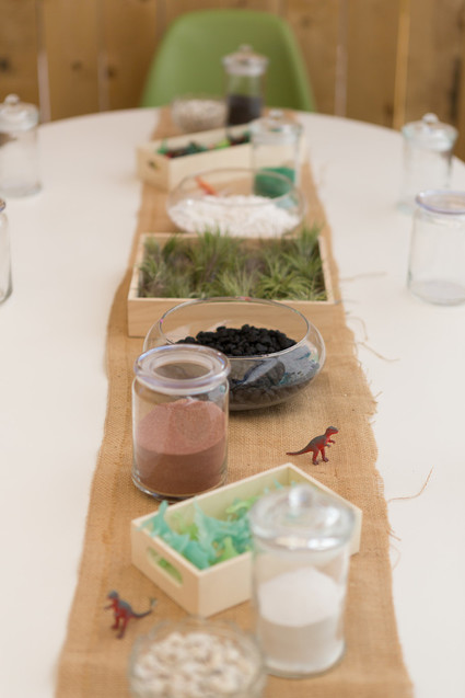 Modern prehistoric dinosaur 4th birthday