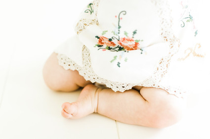 Edible flower 1st birthday party Inspiration