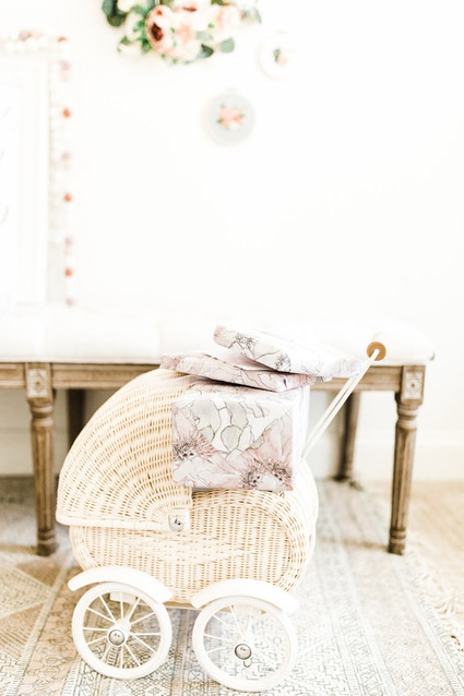 Edible flower 1st birthday party