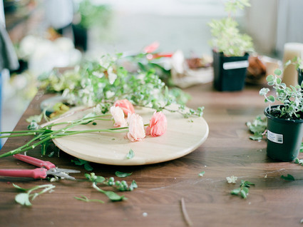 floral workshop with Tinge Floral