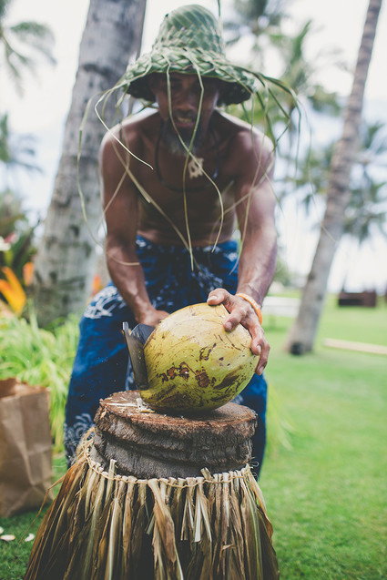 fresh coconuts