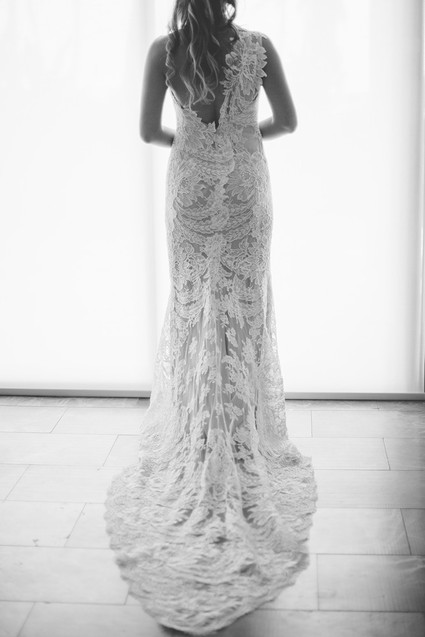 lace bridal gown