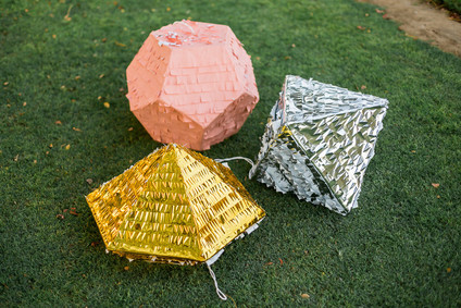 metallic piñata