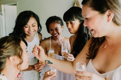 rustic tropical all white wedding in Tulum