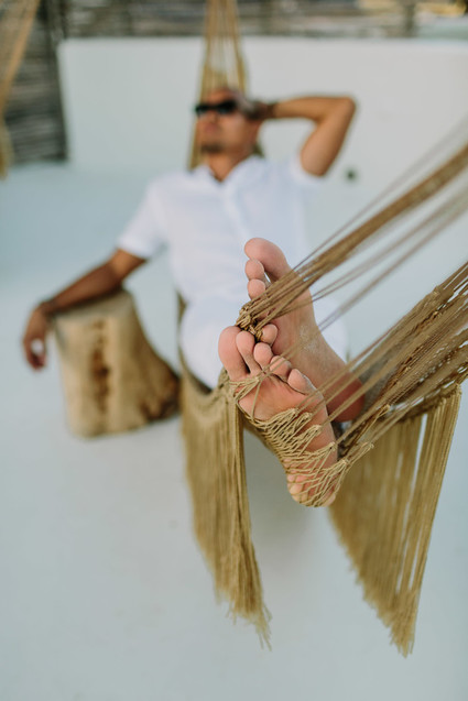 rustic tropical all white wedding in Tulum