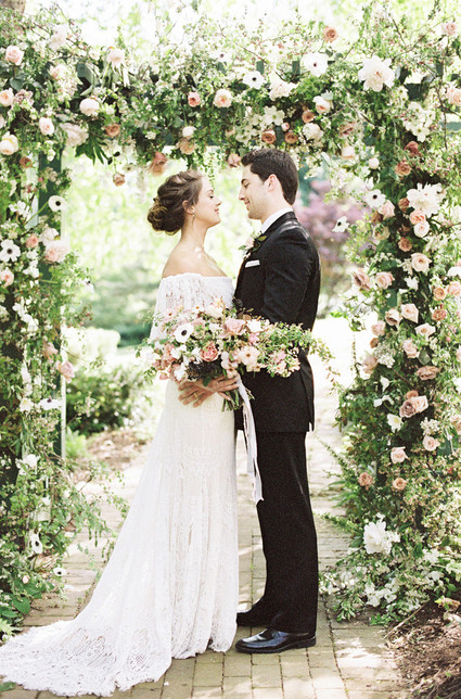 Floral spring wedding ideas