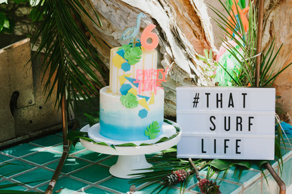 Surf birthday party ideas