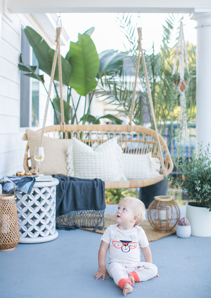 How to style your front porch for entertaining