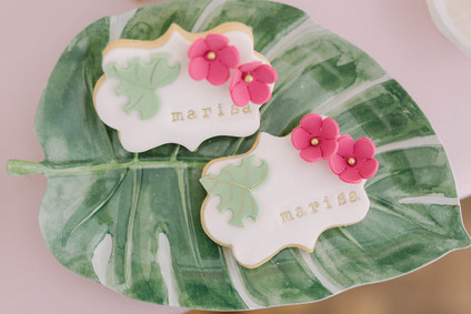 Tropical bridal shower