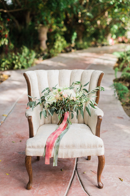 garden inspired bridal bouquet