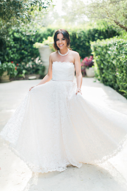 garden inspired bride