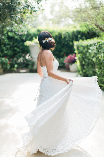 garden inspired bride