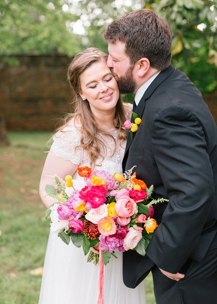 colorful richmond, virginia wedding